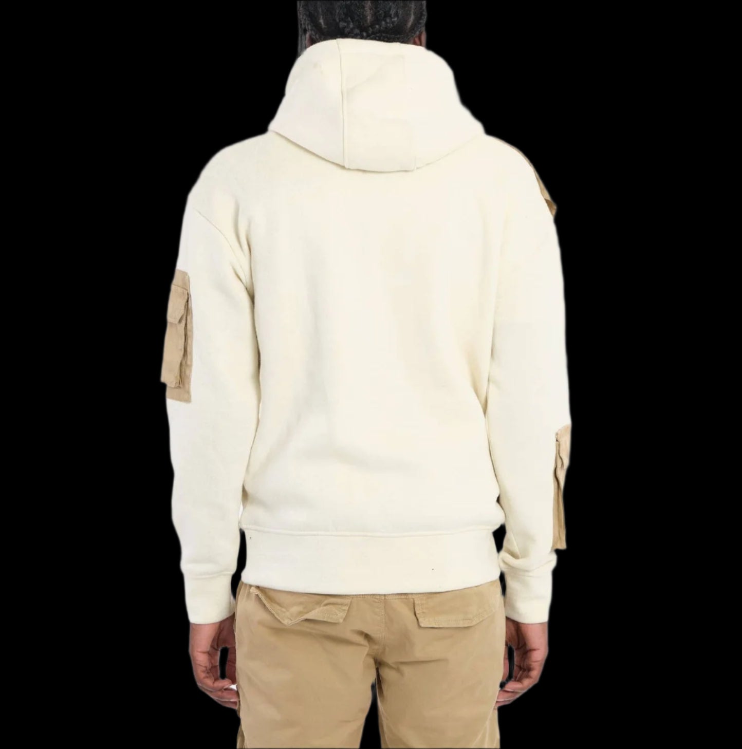 Reconstructed Cargo Hoodie