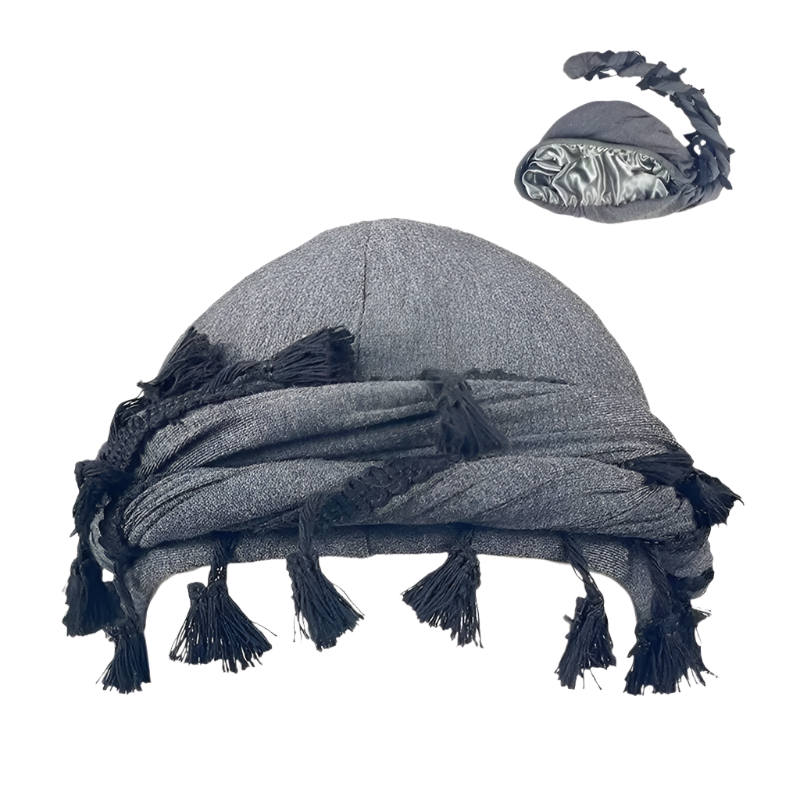 Fringe Fitted Tail Cap