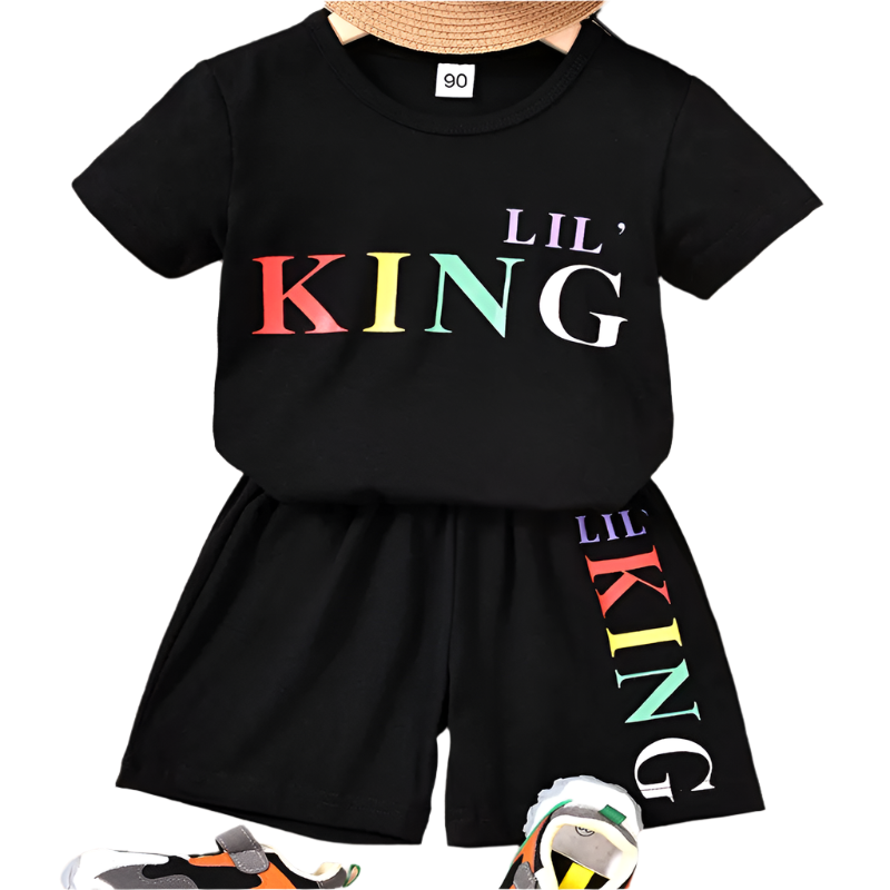 Lil' King Short Set