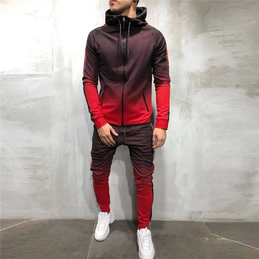 Gradient Drip Track Suit