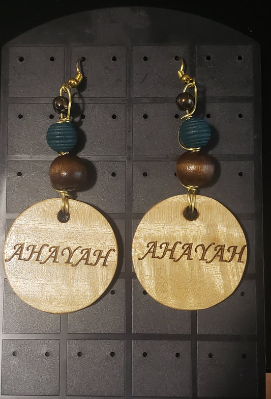 AHAYAH Circle Earrings