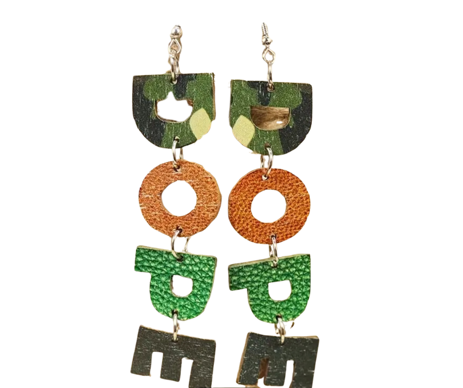 Dope Wooden Earrings