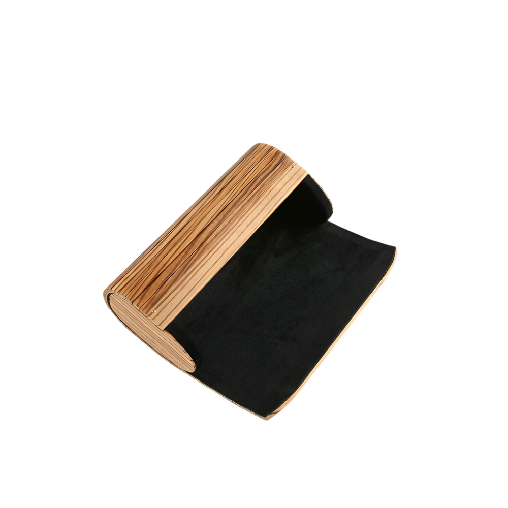 Zebra Wood Hand Made Clutch