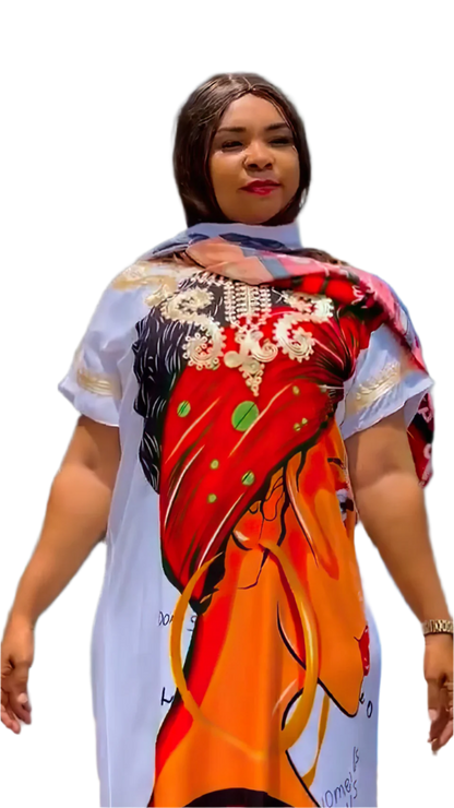 Plus Size Dashiki Dress