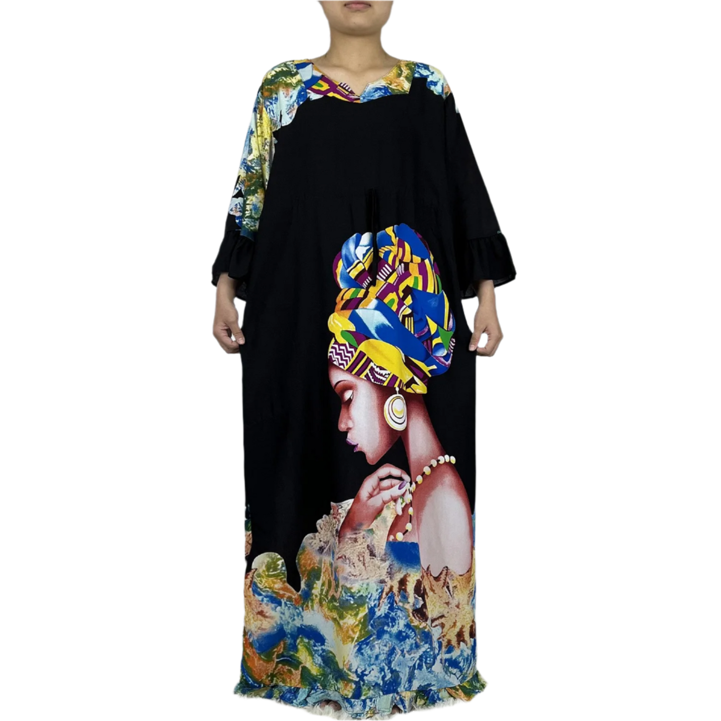 Femme Caftan & Headwrap