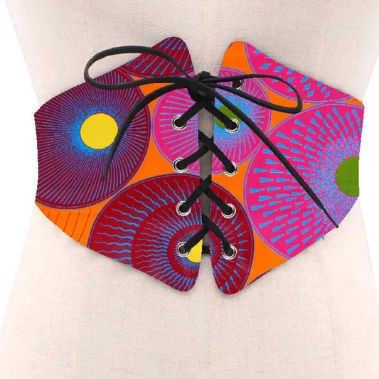 Ankara Corset Belt