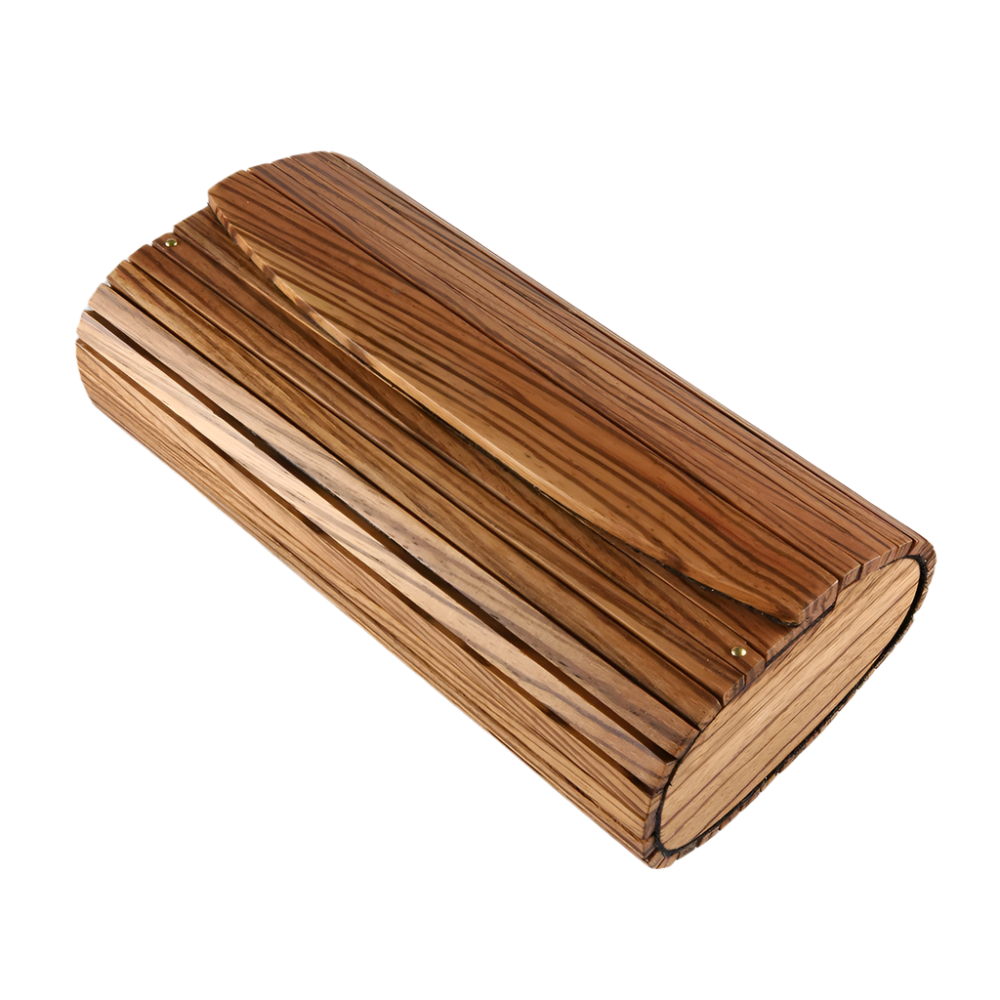 Zebra Wood Hand Made Clutch