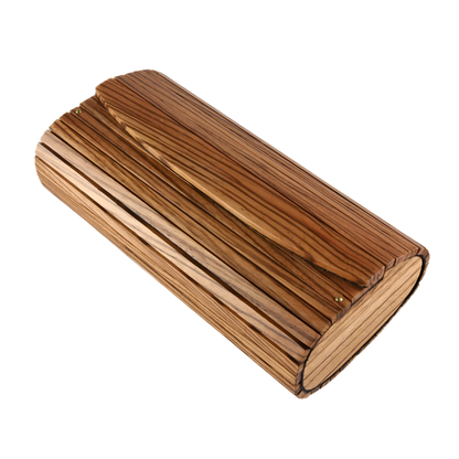 Zebra Wood Hand Made Clutch