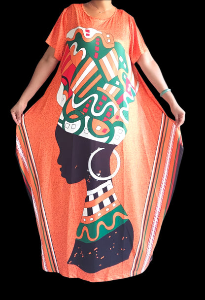 Ethnic Jersey Maxi